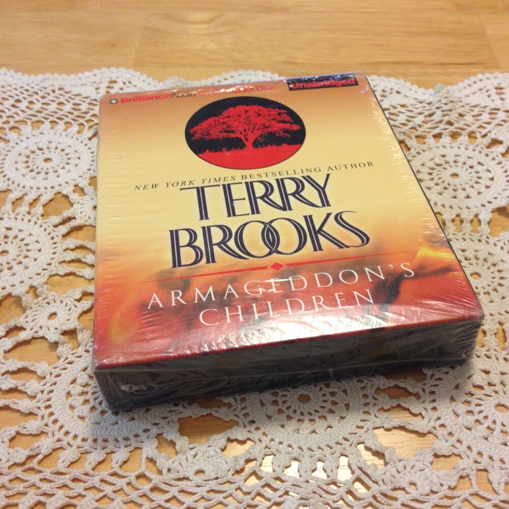 Book on cd, Terry Brooks, Armageddon's Children